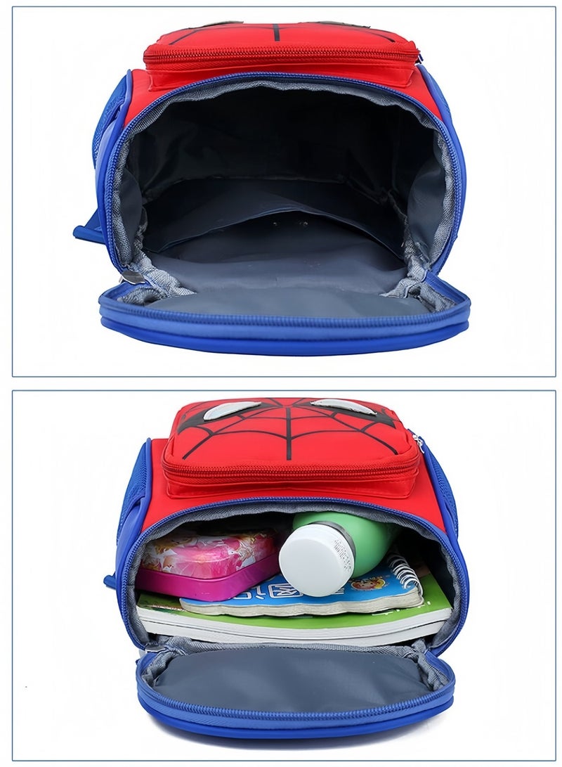 أفضل ذروة حقيبة أطفال للسنوات من 1 إلى 4 سنوات، حقيبة مدرسية للأطفال، حقيبة ظهر للأطفال، حقيبة أطفال للعب، مناسبة للفتيان والفتيات، حقيبة ظهر سبايدرمان المقاومة للماء، حقيبة مدرسية سبايدرمان للأطفال، حقيبة ظهر سبايدرمان، حقيبة ظهر للفتيان، حقيبة مدرسية للأطفال، حقيبة رياض الأطفال المقاومة للماءمناسبة للاستخدام في المدرسة واللعب والإجازات، كما أنها هدية رائعة لعيد الميلاد أو عيد الأطفال - Image 2